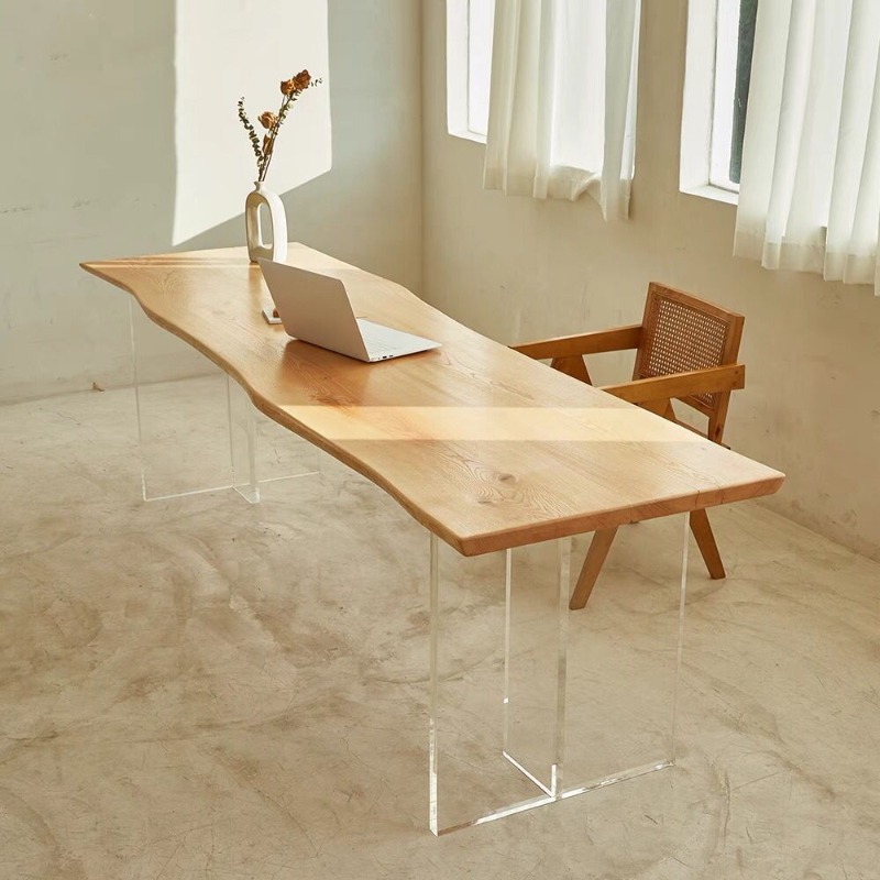 Nordic Solid Wood Acrylic Floa - Office Furniture recension och pris