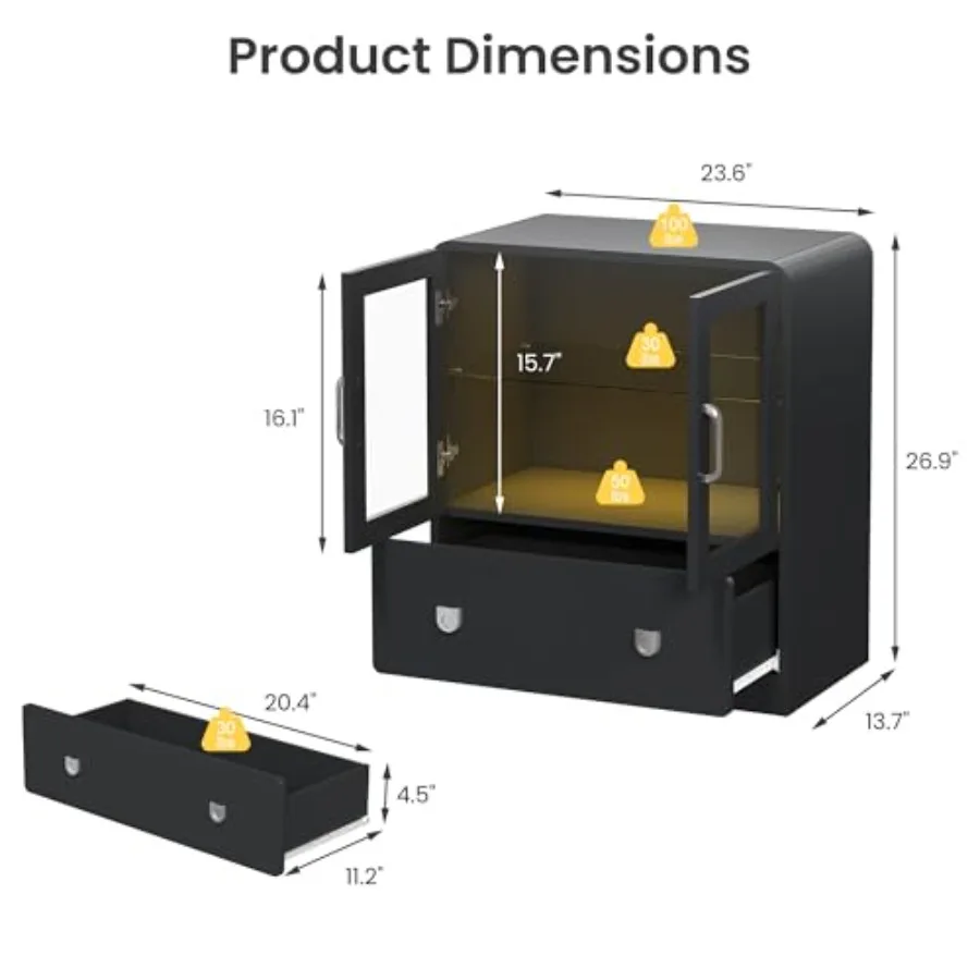 Living room display cabinet wi - Storage recension och pris