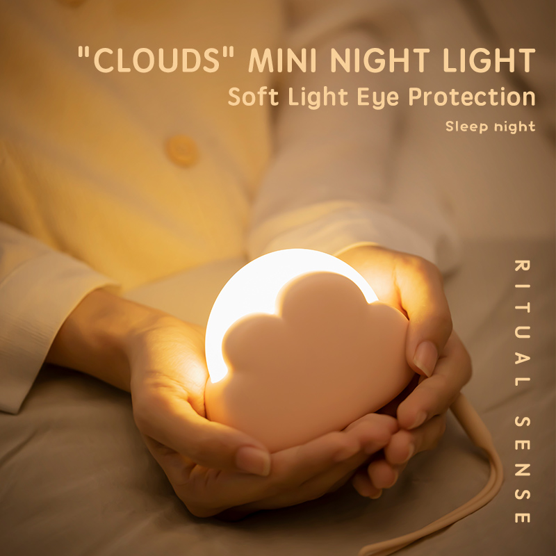 Cloud Night Light Mini USB Wir - Floating Nightstand With Led Light recension och pris