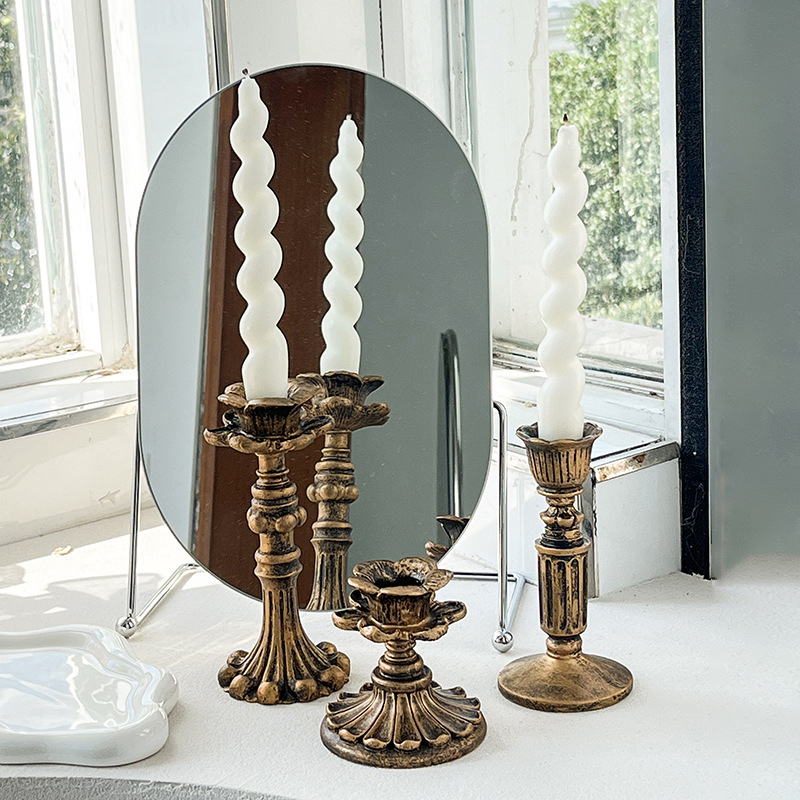 Vintage Bronze Candlestick Fig - Tables recension och pris