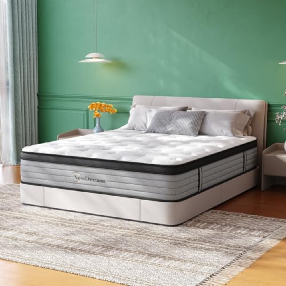 Queen mattress, 14 Inch Queen  - Memory Foam Mattress In A Box Queen recension och pris