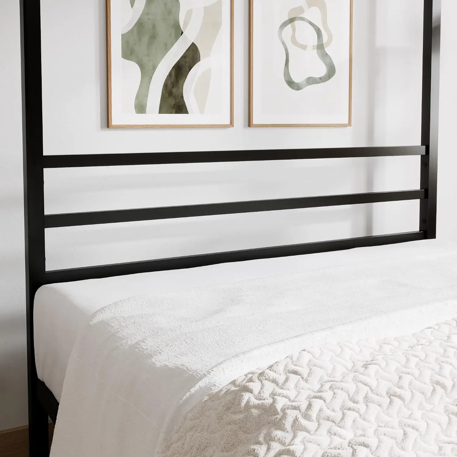 Queen Size Metal Canopy Bed Fr - Canopy Bed Frame Metal Queen recension och pris