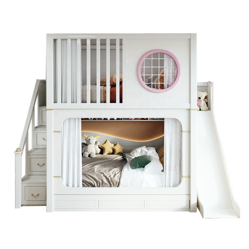 Kids' Bunk Beds with Slide and - Bunk Bed With Stairs And Slide recension och pris