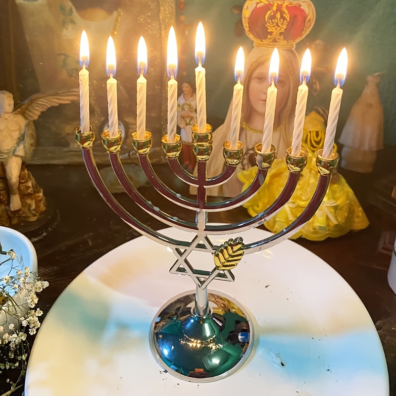 Hanukkah Menorah 9 Branch Cand - Tables recension och pris