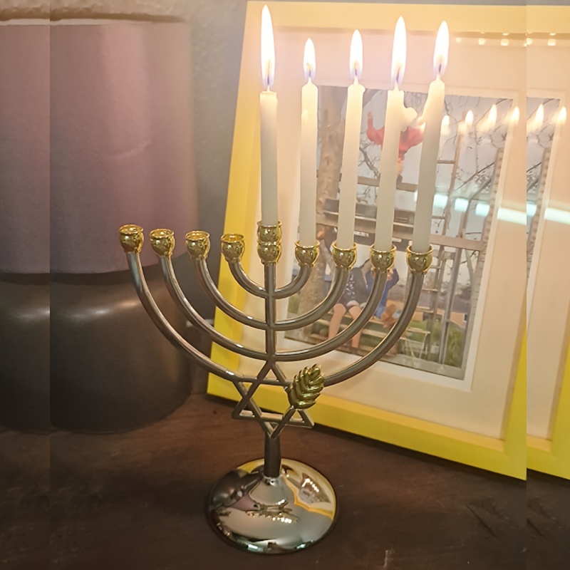 Hanukkah Menorah 9 Branch Cand - Tables recension och pris