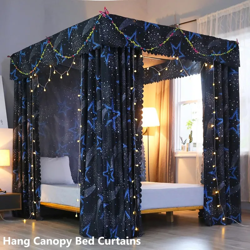 Premium Canopy Bed Frame Post  - Canopy Bed Frame Metal Queen recension och pris