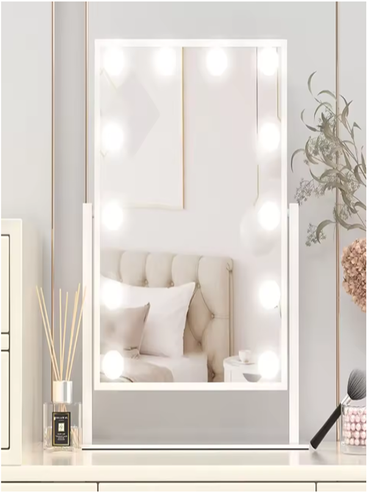 Detachable LED Vanity Mirror B - Dressing Table Vanity With Lighted Mirror recension och pris