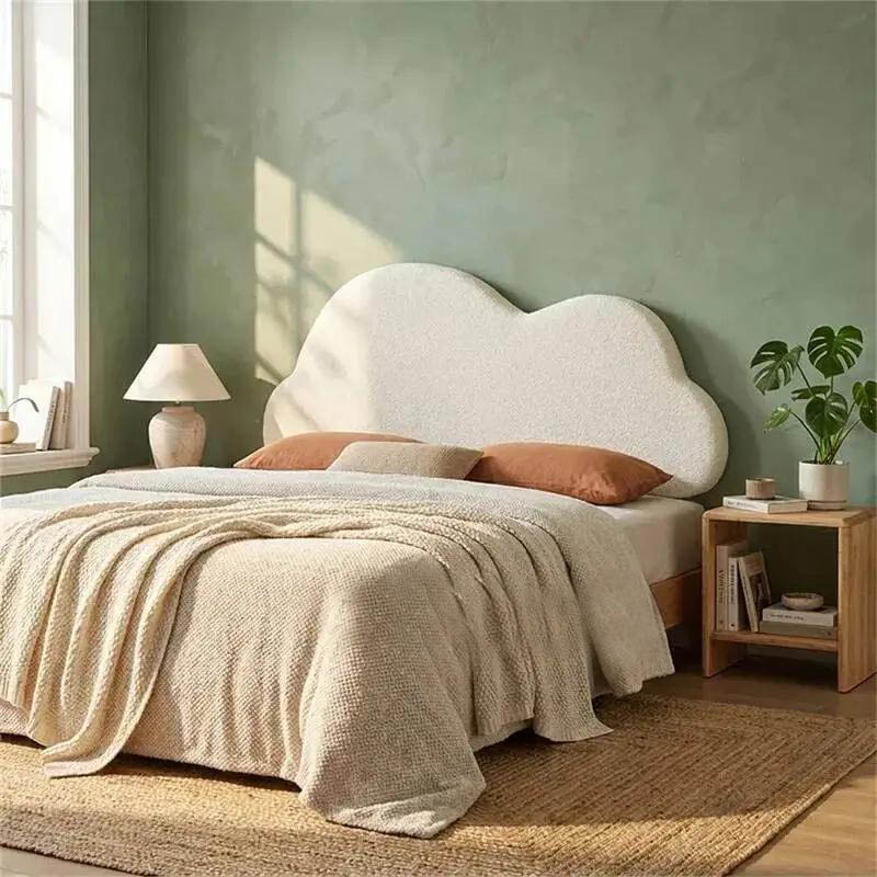Creative Cloud Shape Bed Headb - Headboard Cushion Backrest Tatami recension och pris