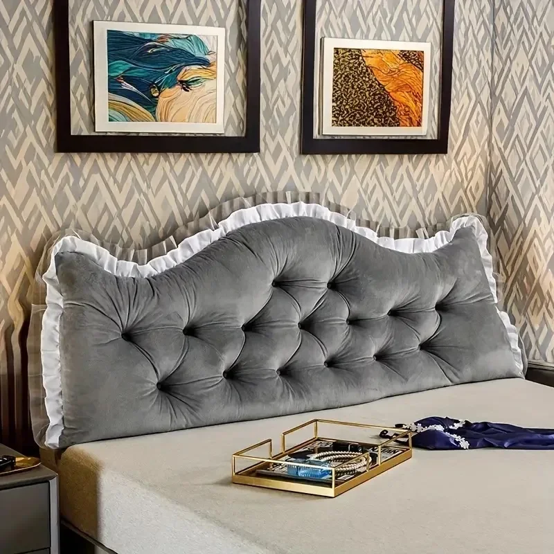 Tatami Plush Cushion Soft Lace - Headboard Cushion Backrest Tatami recension och pris