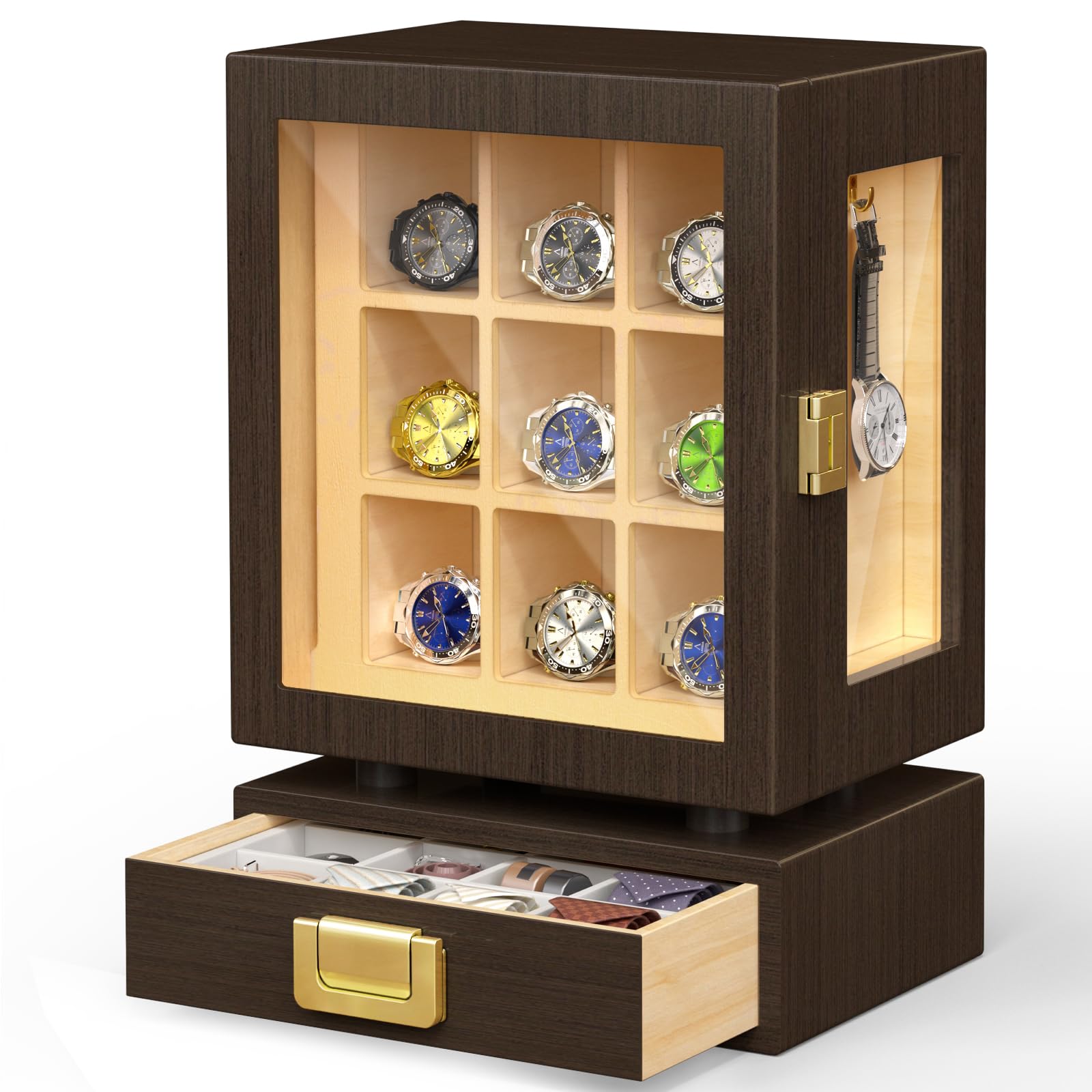 Custom Rectangle Wooden Watch  - Storage recension och pris