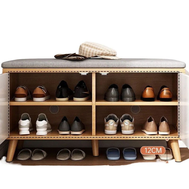 Narrow Entryway Shoe Rack Benc - Shoe Rack Cabinet Narrow Entryway recension och pris