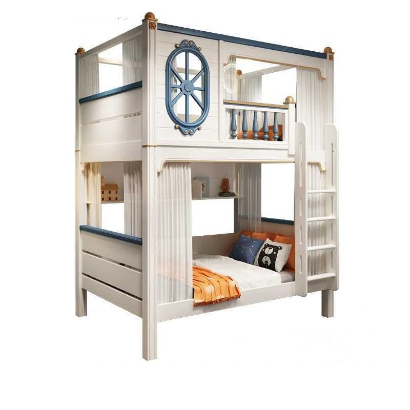 -For Luxury Kids Bedroom Furni - Bunk Bed With Stairs And Slide recension och pris