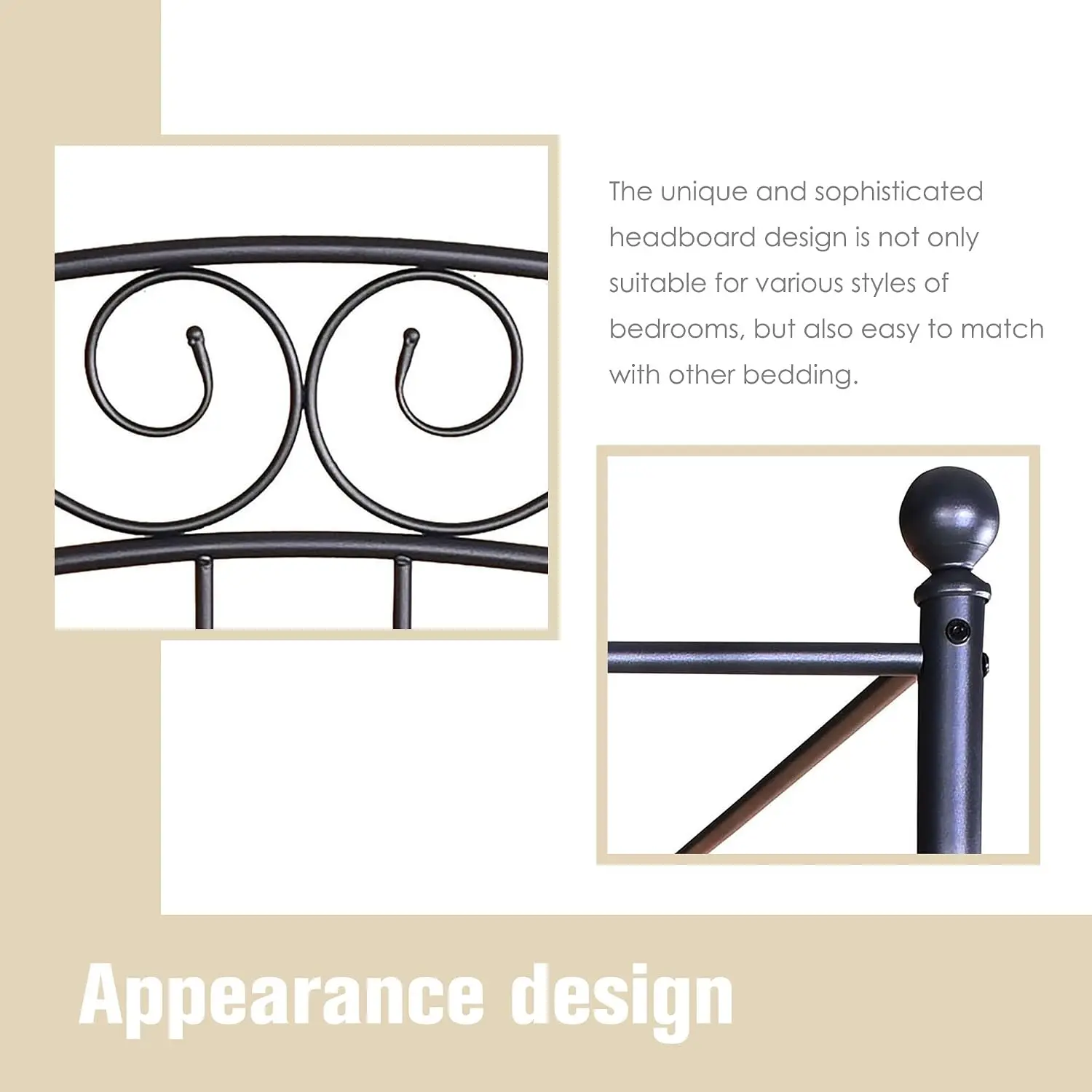 Queen Size Canopy Bed Frame Fo - Canopy Bed Frame Metal Queen recension och pris