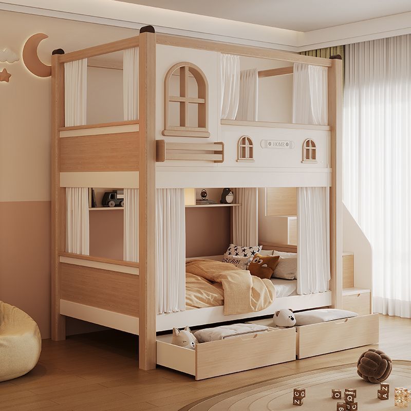 Children's Bunk Bed with Slide - Bunk Bed With Stairs And Slide recension och pris