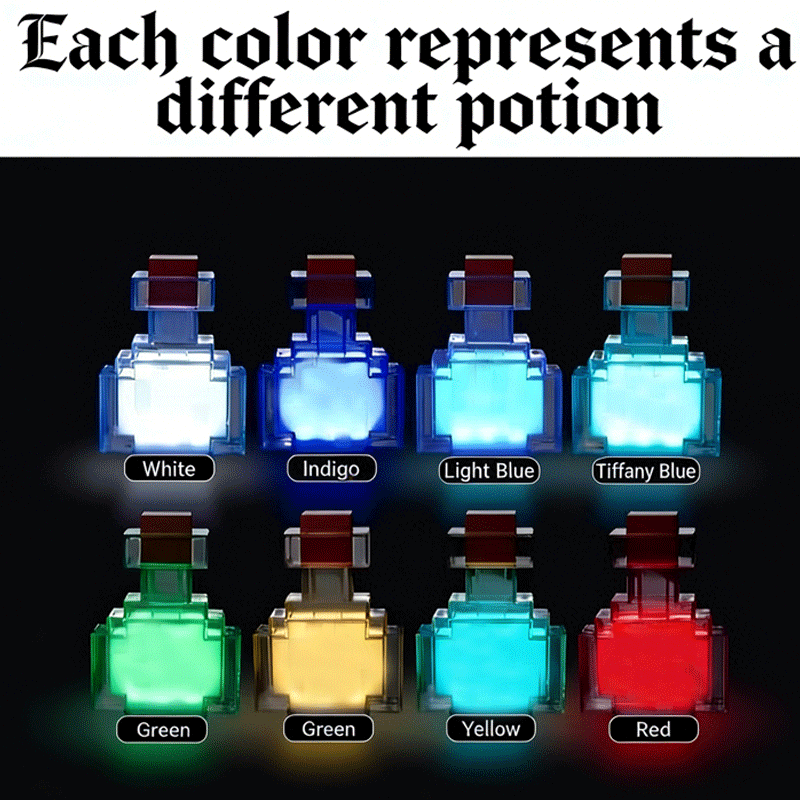MC Game 7 Color Medicine Bottl - Floating Nightstand With Led Light recension och pris