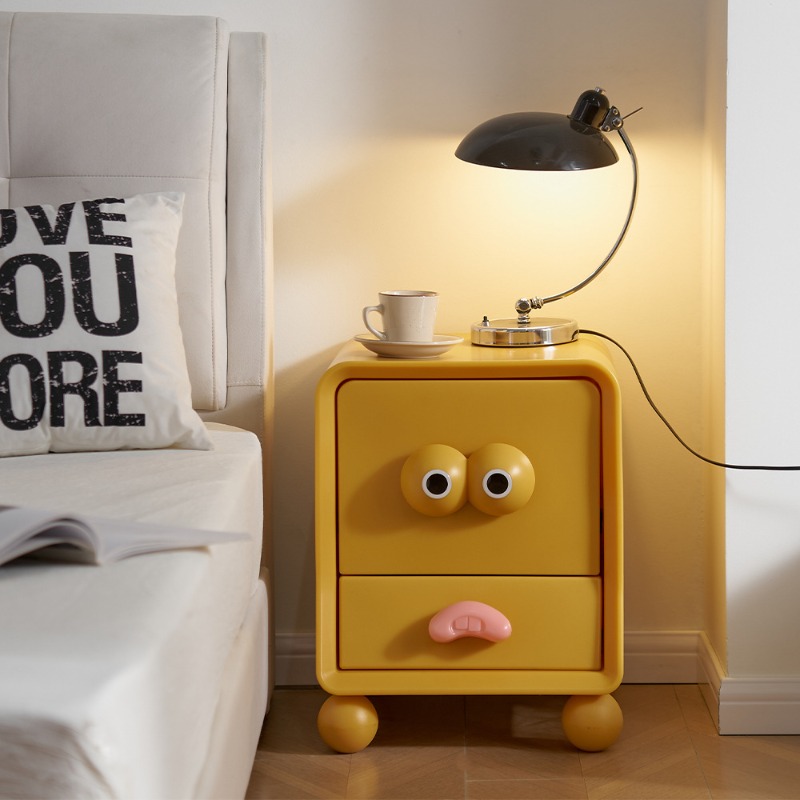 Bedside table creative cute ca - Storage recension och pris