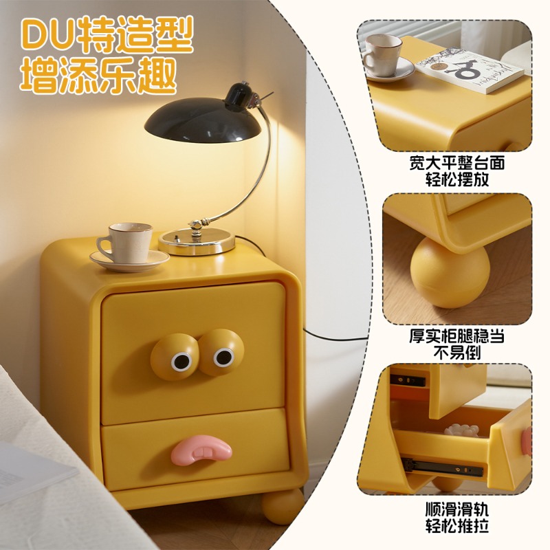 Bedside table creative cute ca - Storage recension och pris