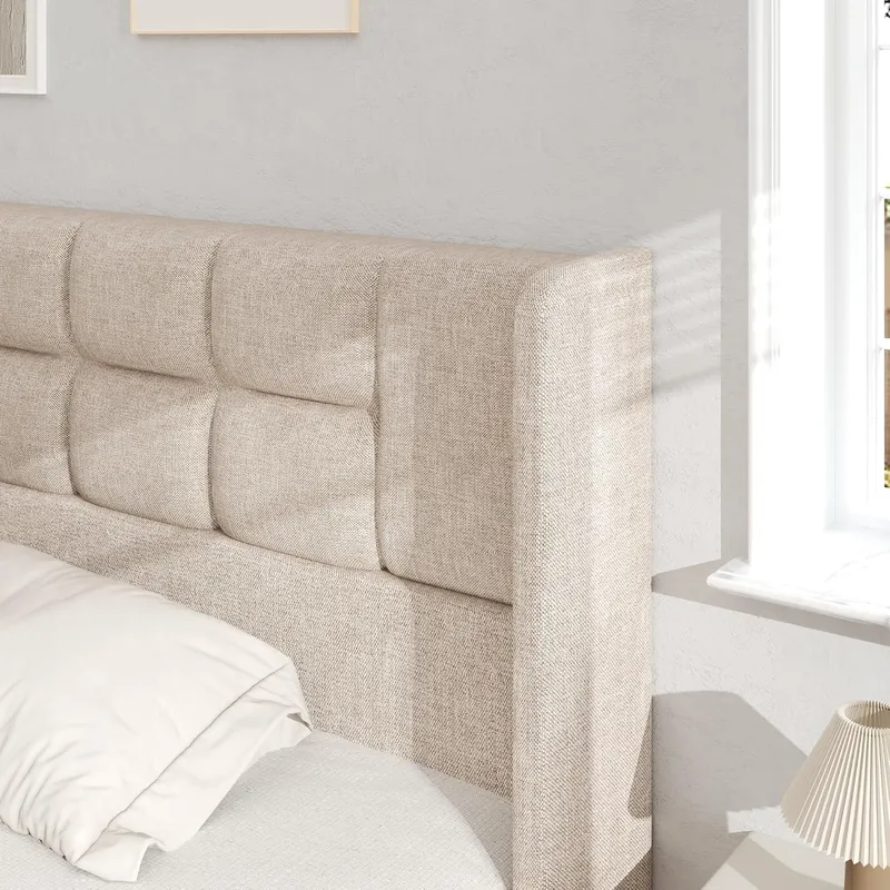 Bed Frame with Hydraulic Gas L - Gas Lift Storage Bed Hydraulic recension och pris