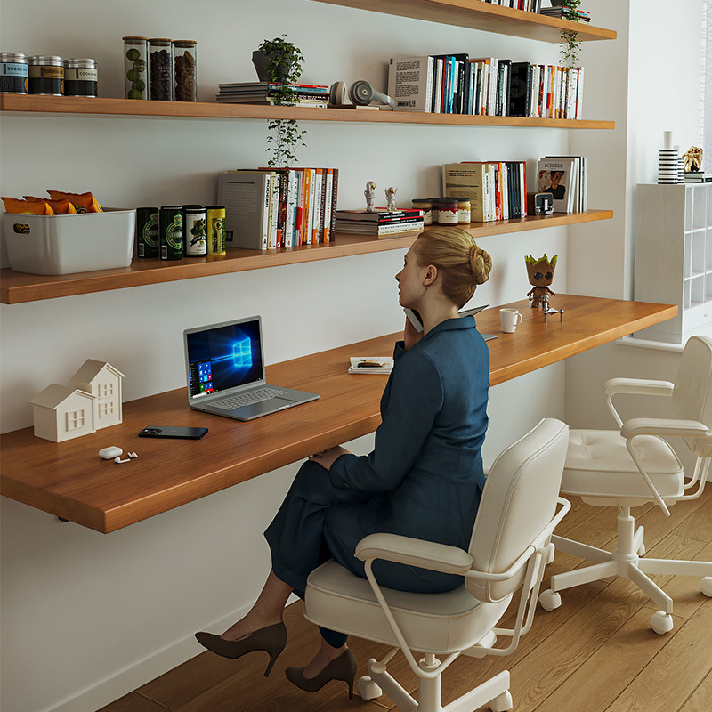 Nordic Solid Wood Desk with Bo - Bedroom Furniture recension och pris