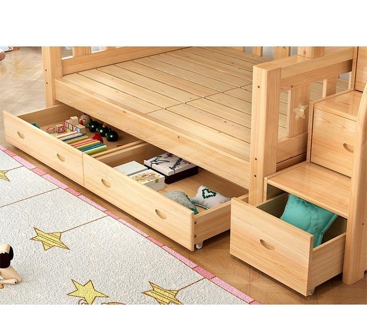 -ForMultifunction Bunk Bed Sol - Bunk Bed With Stairs And Slide recension och pris