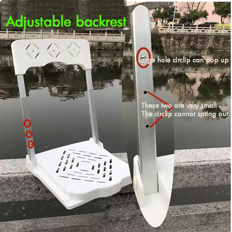 Foldable Fishing Box with Back - Outdoor Furniture recension och pris