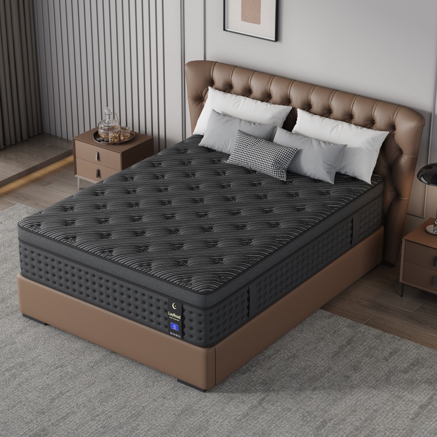 12/14inch Memory Foam Hybrid M - Memory Foam Mattress In A Box Queen recension och pris