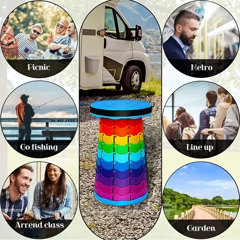 Rainbow Telescopic Camping Sto - Outdoor Furniture recension och pris