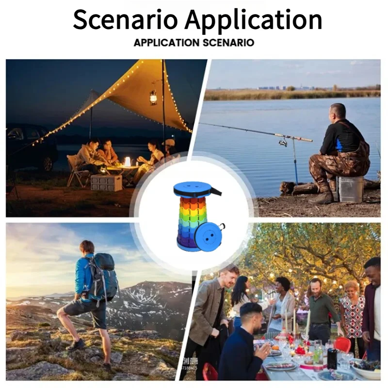 Rainbow Telescopic Camping Sto - Outdoor Furniture recension och pris