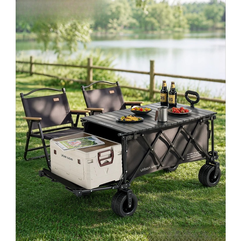 Folding Camping Wagon Cart Out - Outdoor Furniture recension och pris