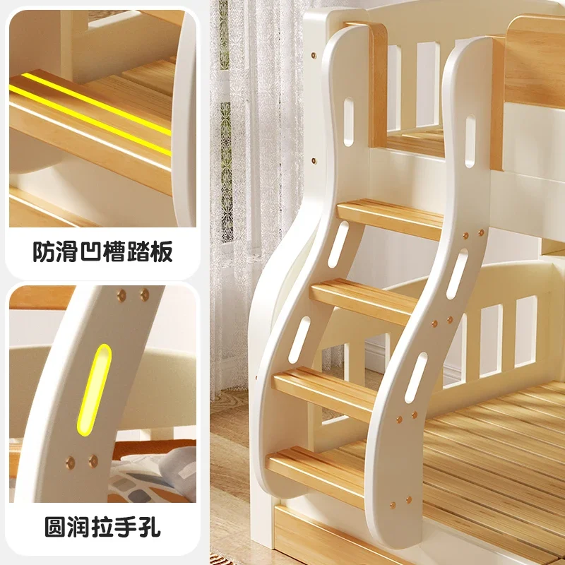 Loft Double Bed With Stairs Fr - King Size Bed Frame With Storage Drawers recension och pris
