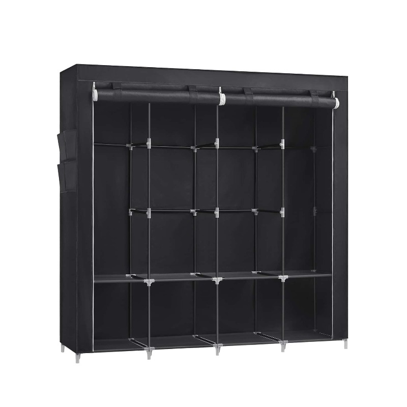 Portable Closet, Wardrobe Clos - Wardrobe Closet Portable Fabric Cover recension och pris