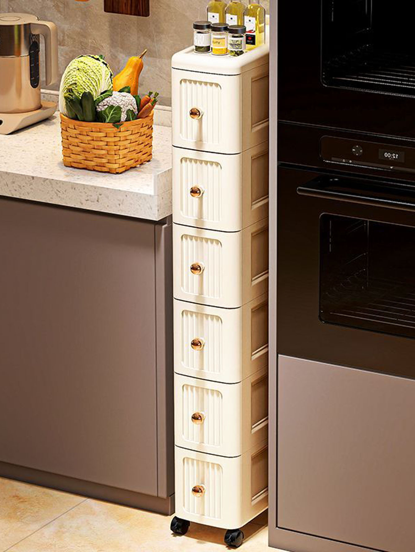 15CM Wide Gap Storage Cabinet  - Storage recension och pris