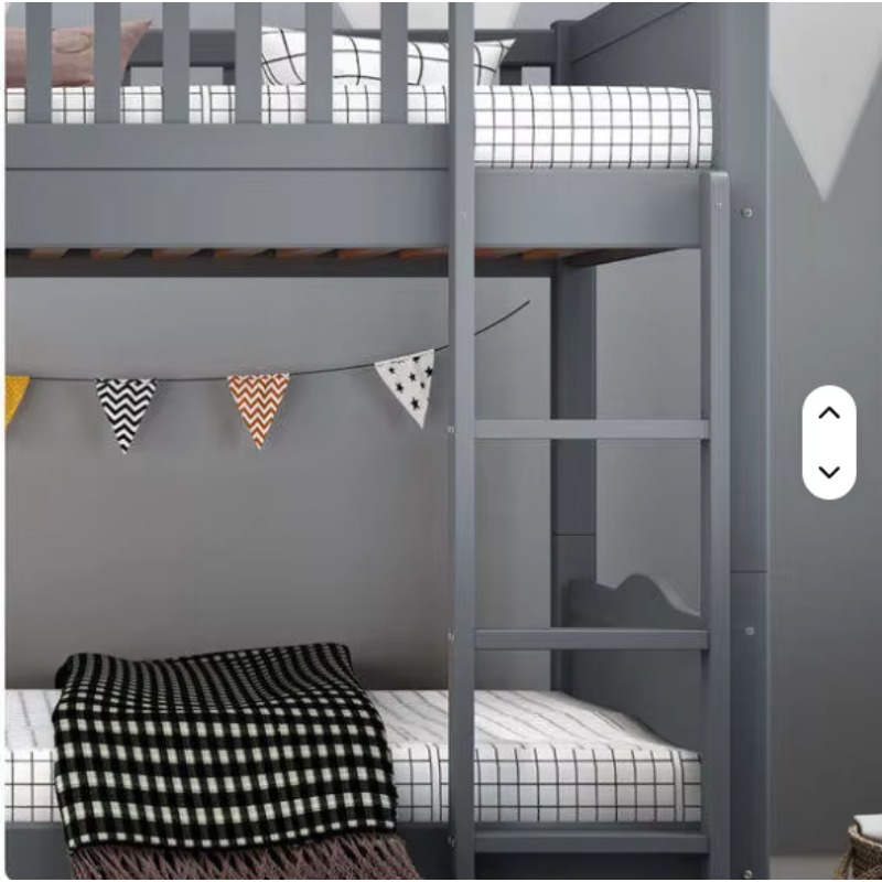 Hot Sell Furniture Double Bed  - Bunk Bed With Stairs And Slide recension och pris