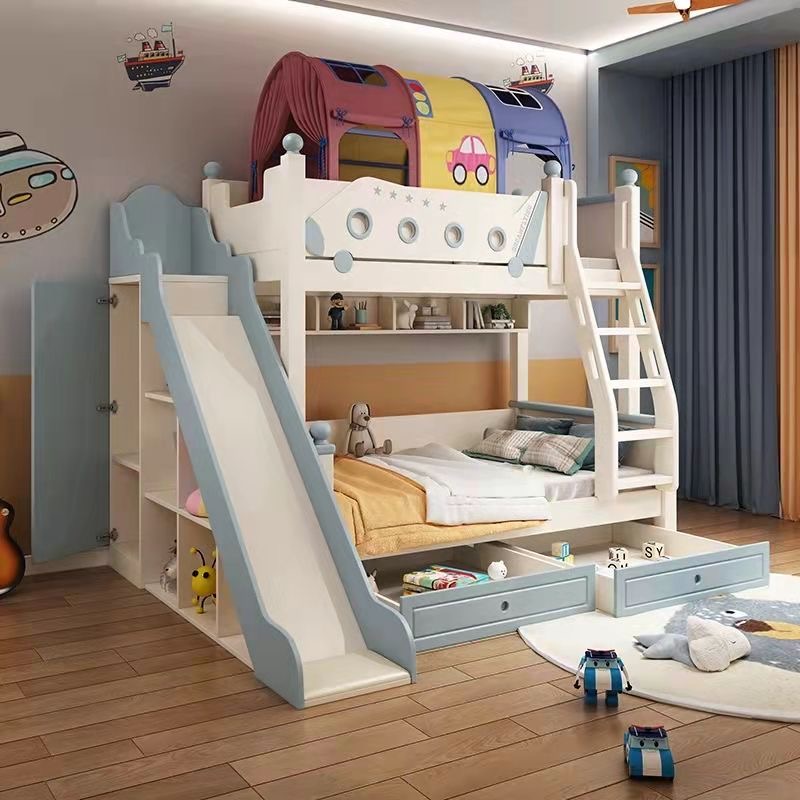 High Quality Wooden Princess S - Bunk Bed With Stairs And Slide recension och pris