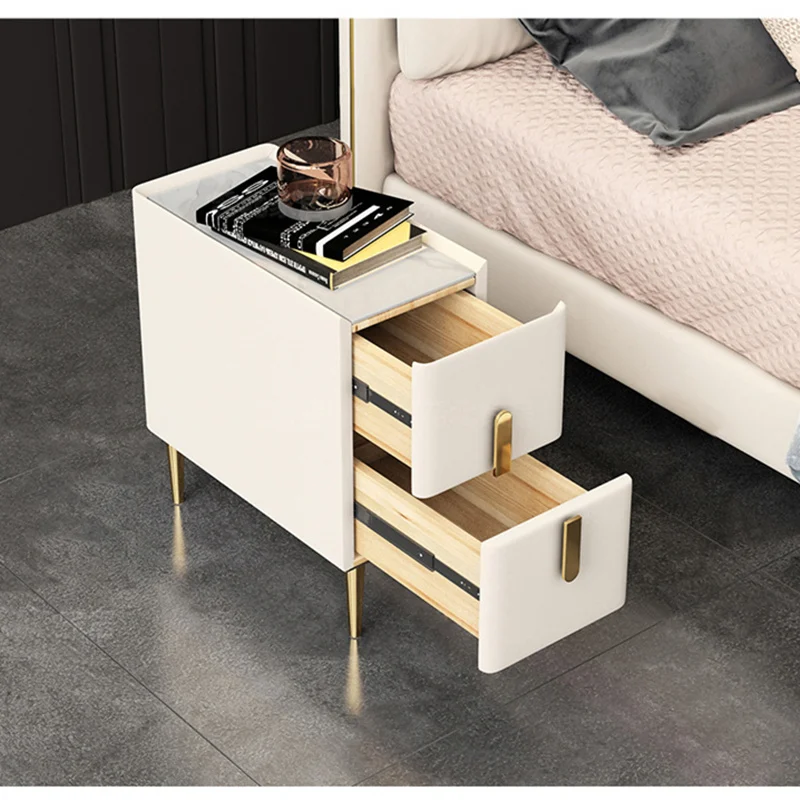 Solid Color Wooden 2 Drawer Na - Solid Wood Nightstand 2 Drawers recension och pris