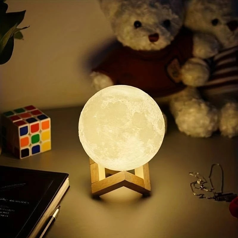 1 LED Moon Light Galaxy Light, - Floating Nightstand With Led Light recension och pris