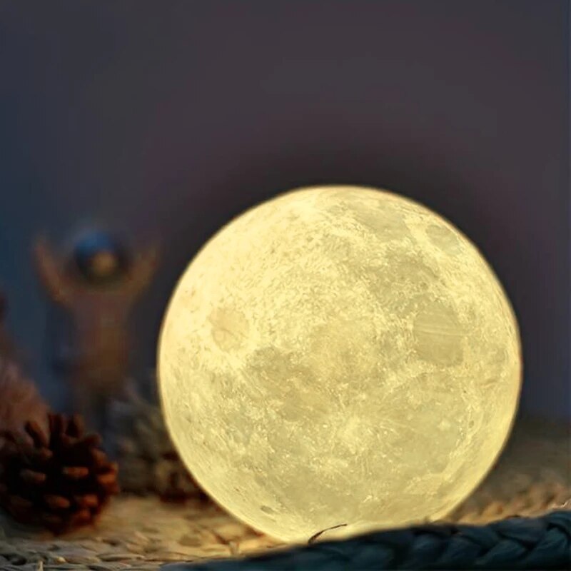 1 LED Moon Light Galaxy Light, - Floating Nightstand With Led Light recension och pris