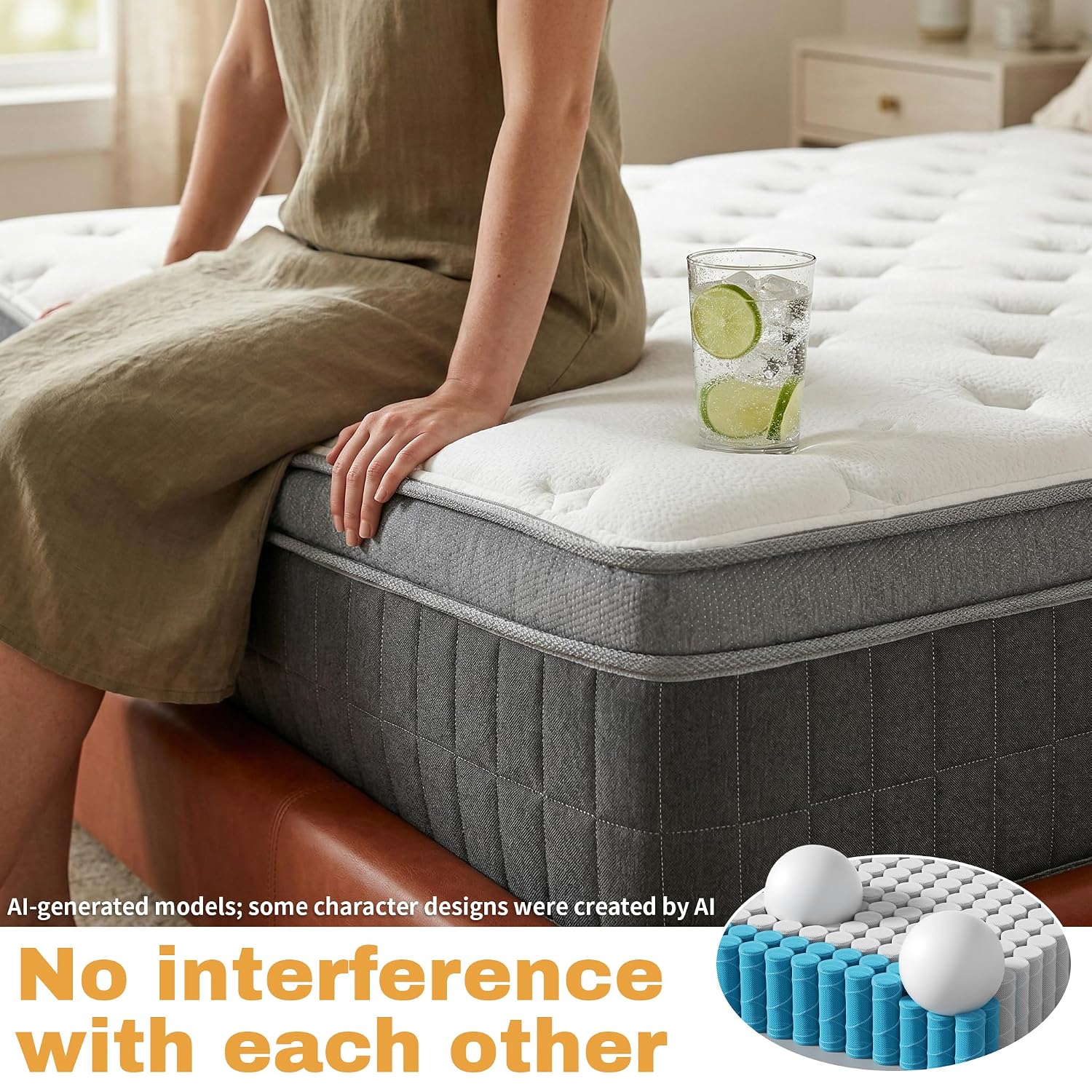 Queen Size Mattress in a Box 1 - Memory Foam Mattress In A Box Queen recension och pris
