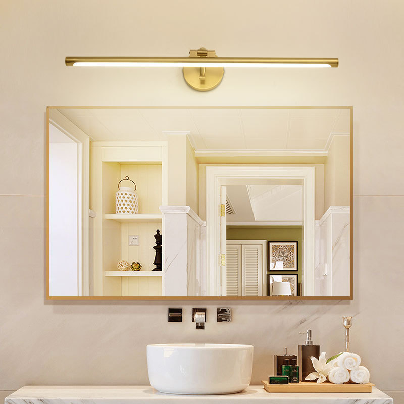 All-copper Bathroom Vanity Mir - Dressing Table Vanity With Lighted Mirror recension och pris