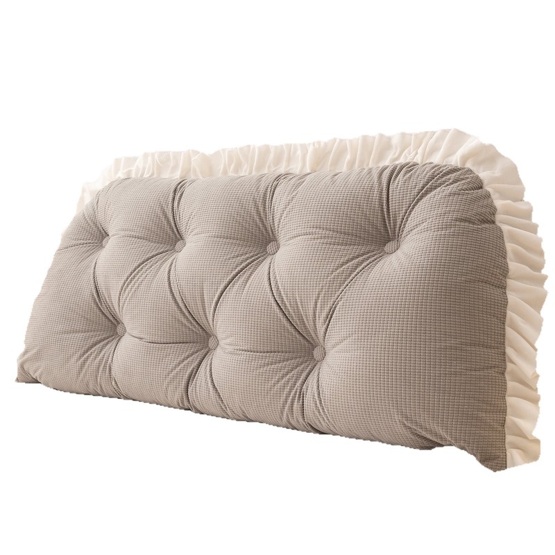 Ruffled Headboard Pillow Lumba - Headboard Cushion Backrest Tatami recension och pris