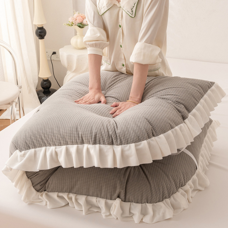 Ruffled Headboard Pillow Lumba - Headboard Cushion Backrest Tatami recension och pris