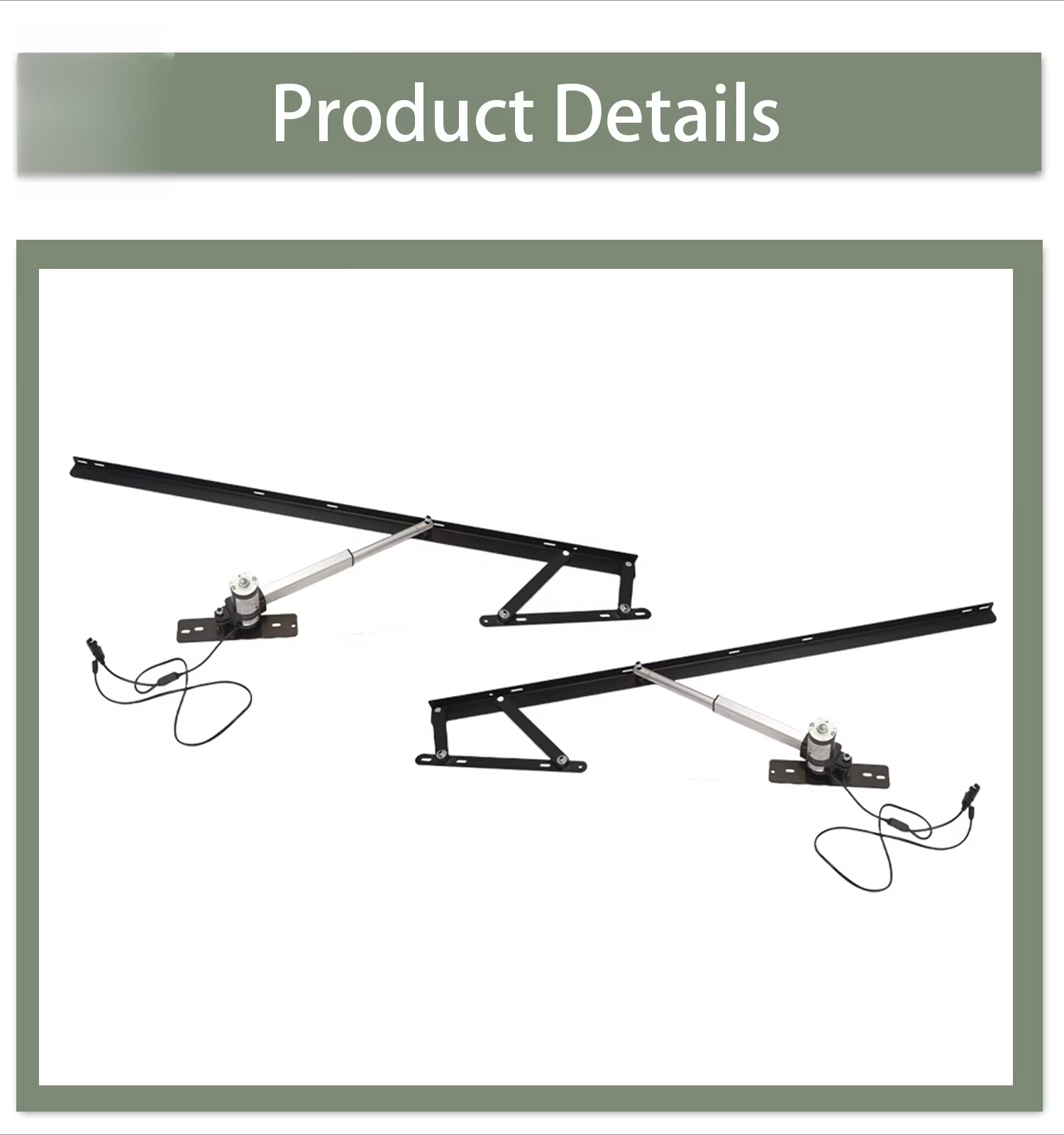 Custom Hydraulic Lifting Brack - Gas Lift Storage Bed Hydraulic recension och pris