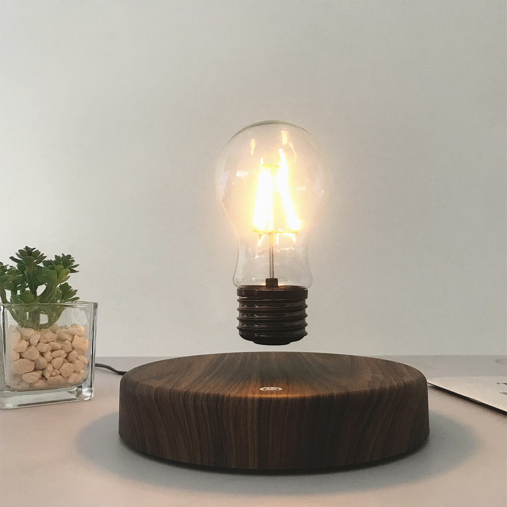 Magnetic Levitation Lamp Creat - Floating Nightstand With Led Light recension och pris