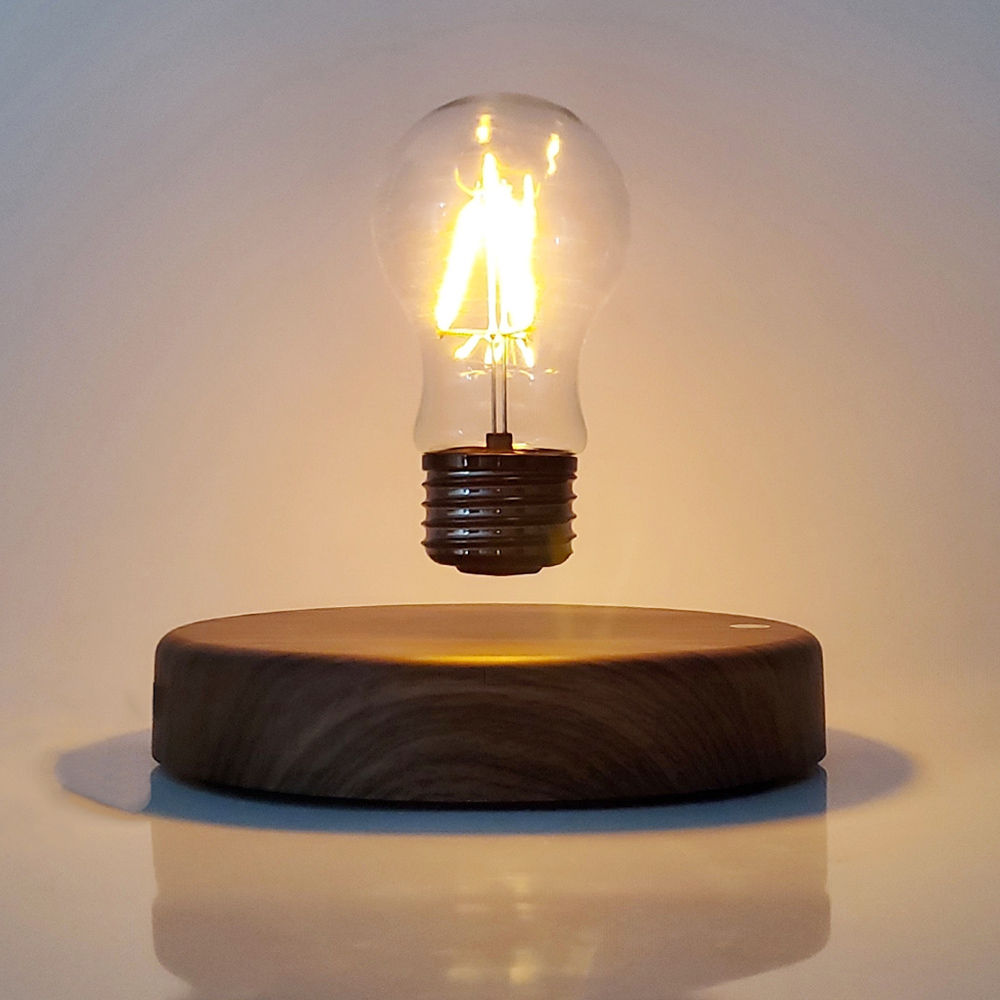 Magnetic Levitation Lamp Creat - Floating Nightstand With Led Light recension och pris