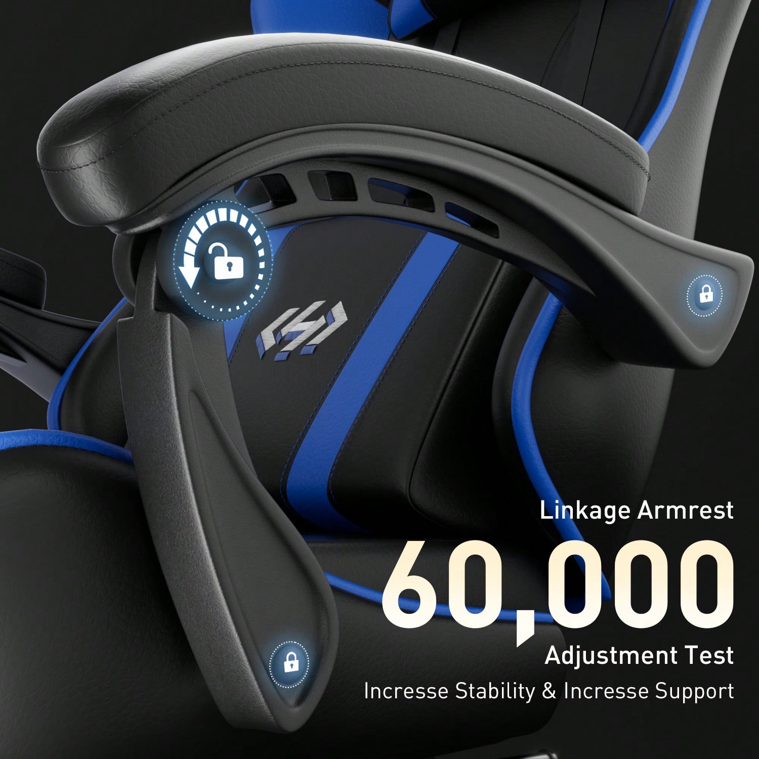 HLDIRECT Gaming Chair, Ergonom - Sofas recension och pris