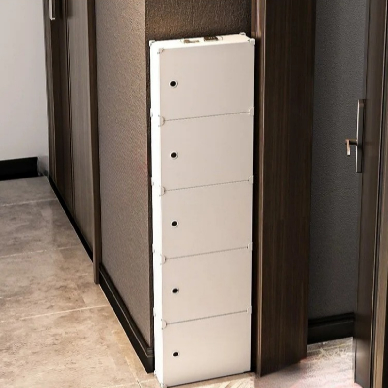 ‌No Drill Over Door Shoe Rack  - Shoe Rack Cabinet Narrow Entryway recension och pris