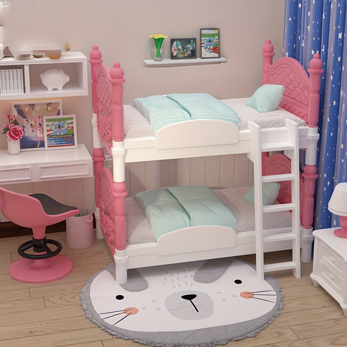 Miniature Dollhouse Double Bed - Bedroom Furniture recension och pris