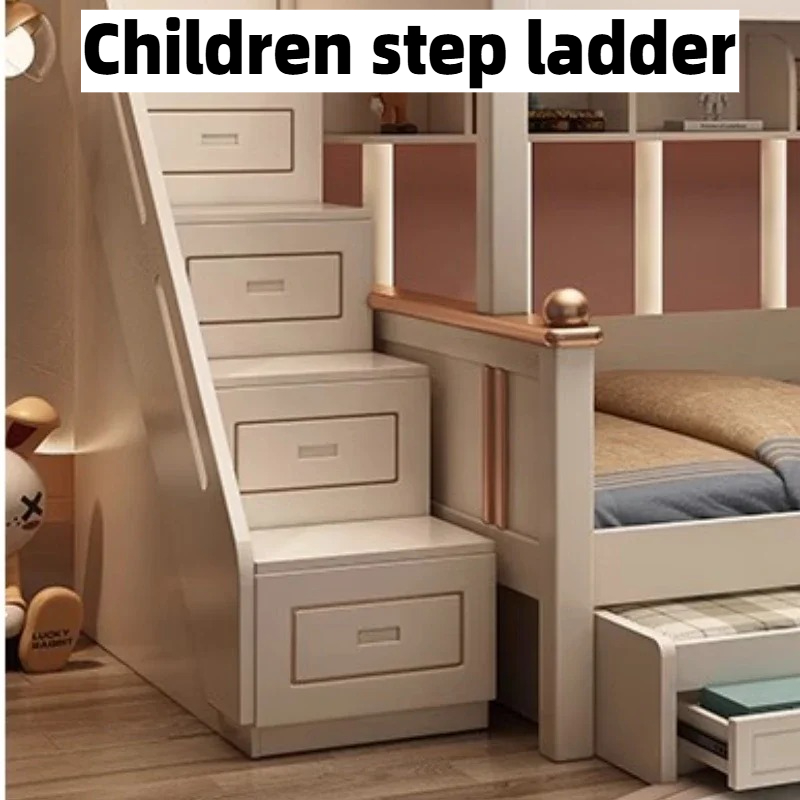 135x190cm Wood Mattress Kids L - King Size Bed Frame With Storage Drawers recension och pris
