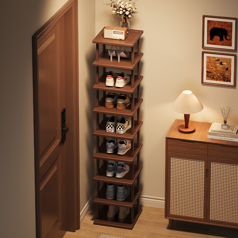 Modern Doorway Shoe Rack Home  - Shoe Rack Cabinet Narrow Entryway recension och pris