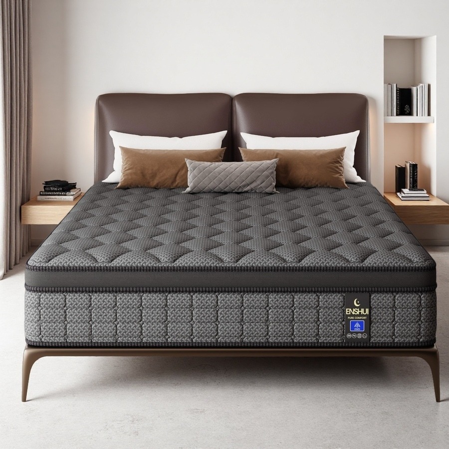 12/14inch Memory Foam Hybrid M - Memory Foam Mattress In A Box Queen recension och pris